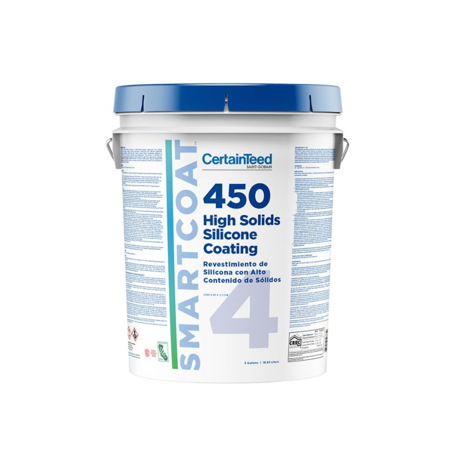 CertainTeed SmartFlash 450 High Solids Silicone Coating (5 Gallons)