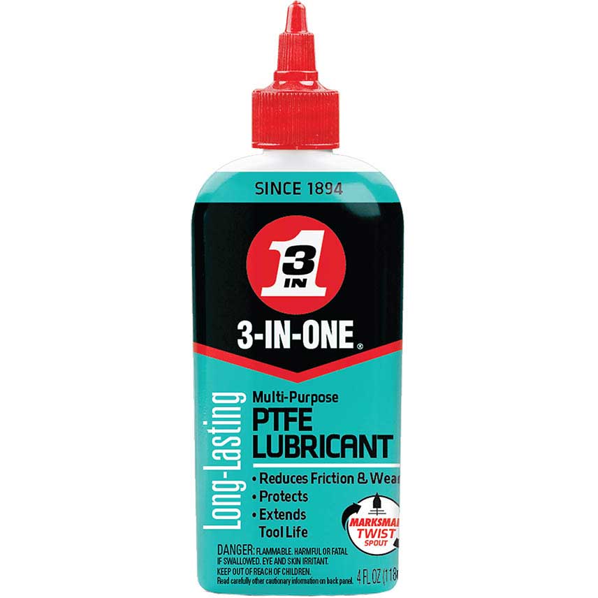 WD40 3 In 1 Multi-Purpose PTFE Lubricant