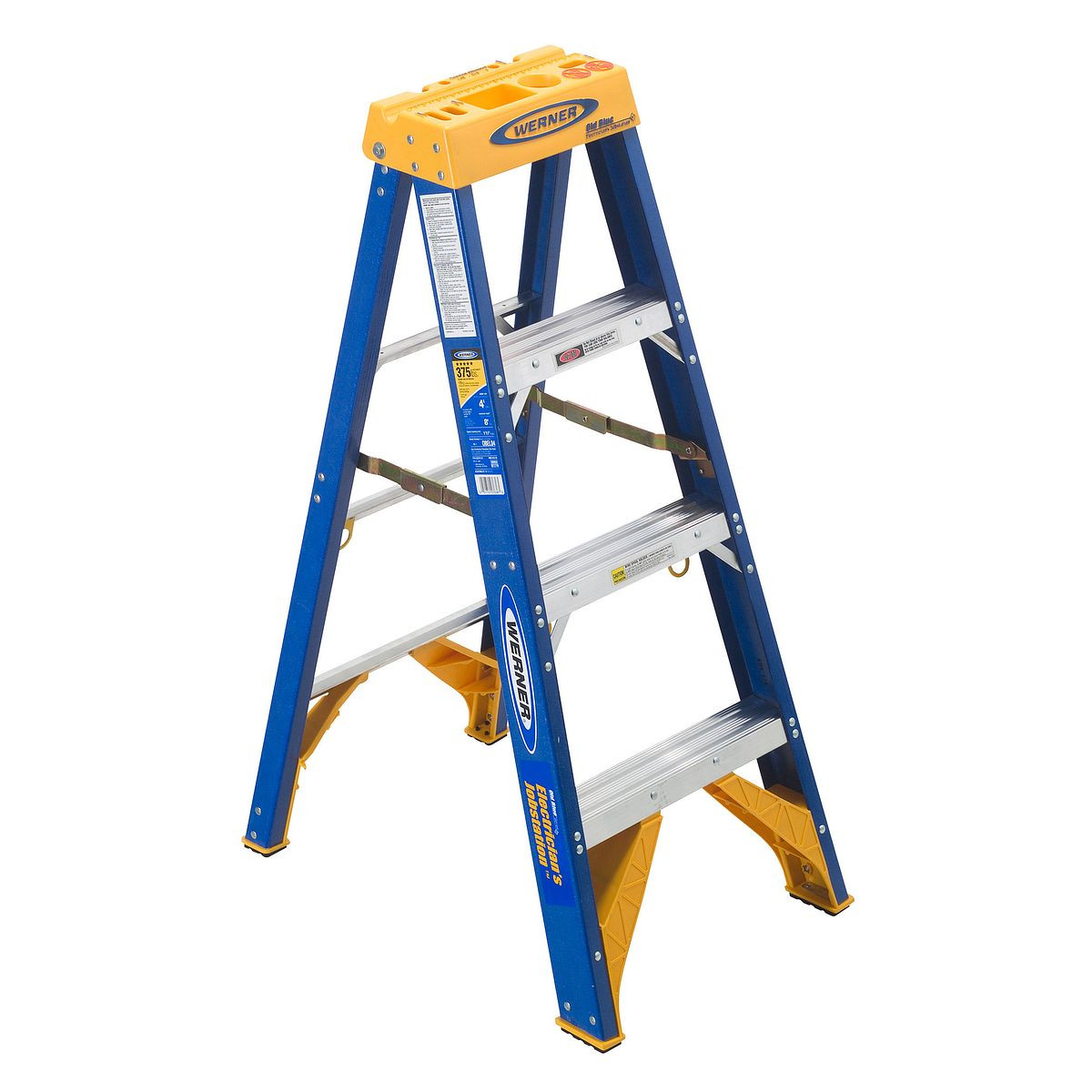 Prestige Telescoping Attic Ladder Orange